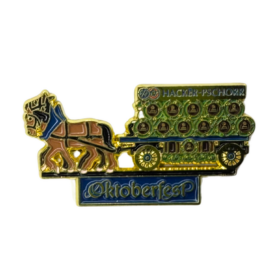Offizieller Oktoberfest™ Pin Hacker Pschorr Bierwagen