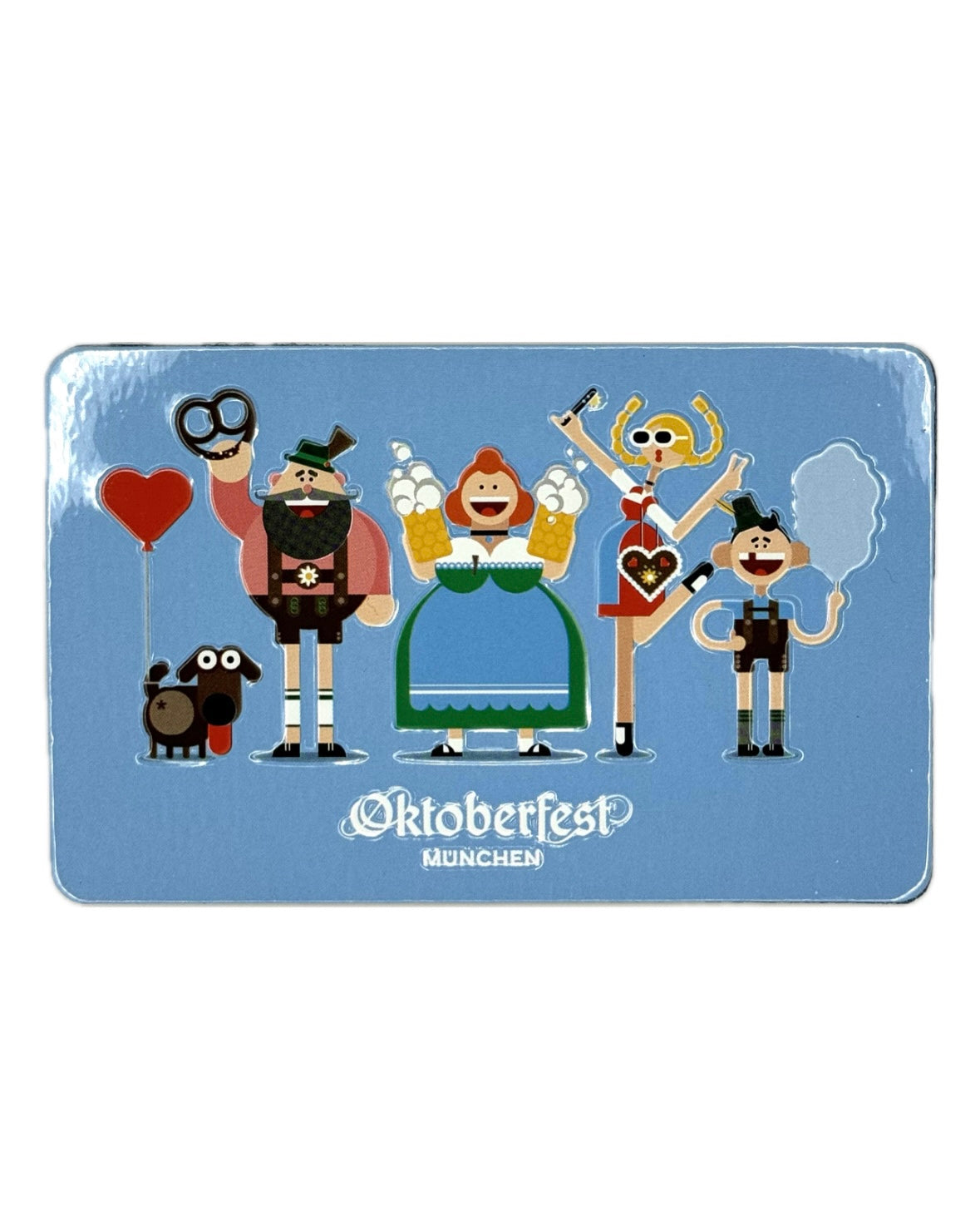 Oktoberfest Munich™ Happy Bavaria metal magnet