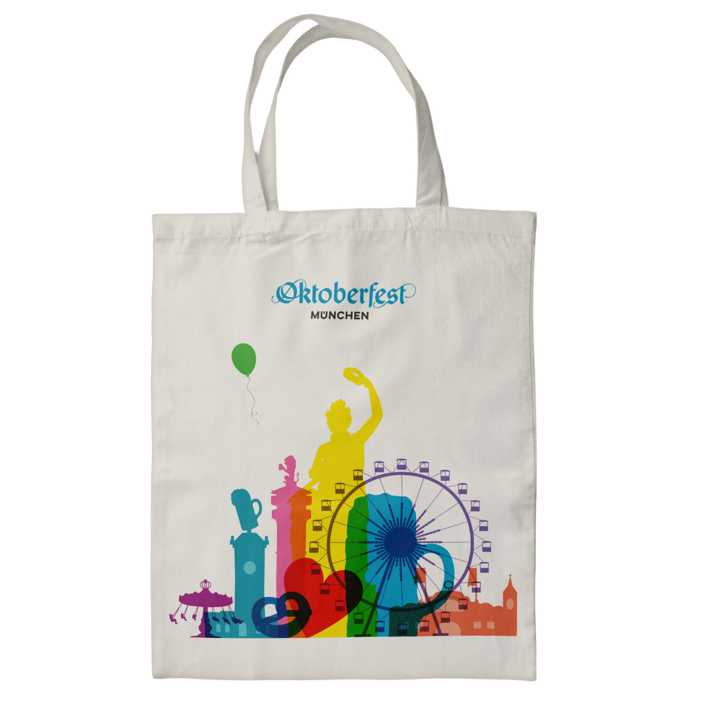 Oktoberfest™ Jutetasche Skyline