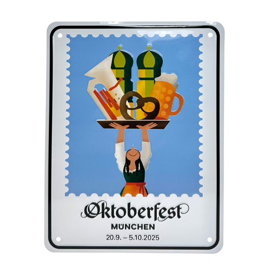 Oktoberfest™ Blechschild Jahresmotiv 2025
