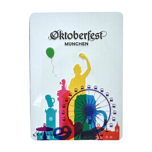 Oktoberfest™ Blechmagnet  Skyline