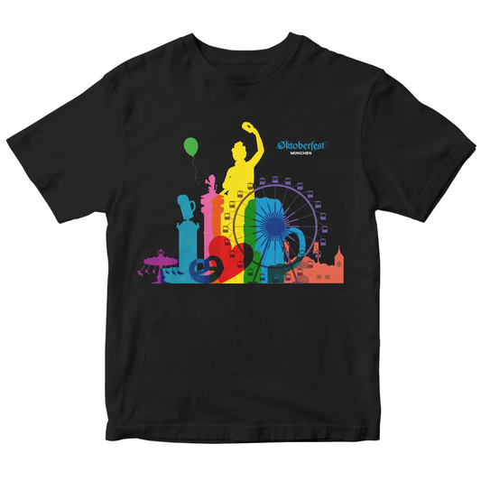 Oktoberfest™ Shirt Skyline Schwarz