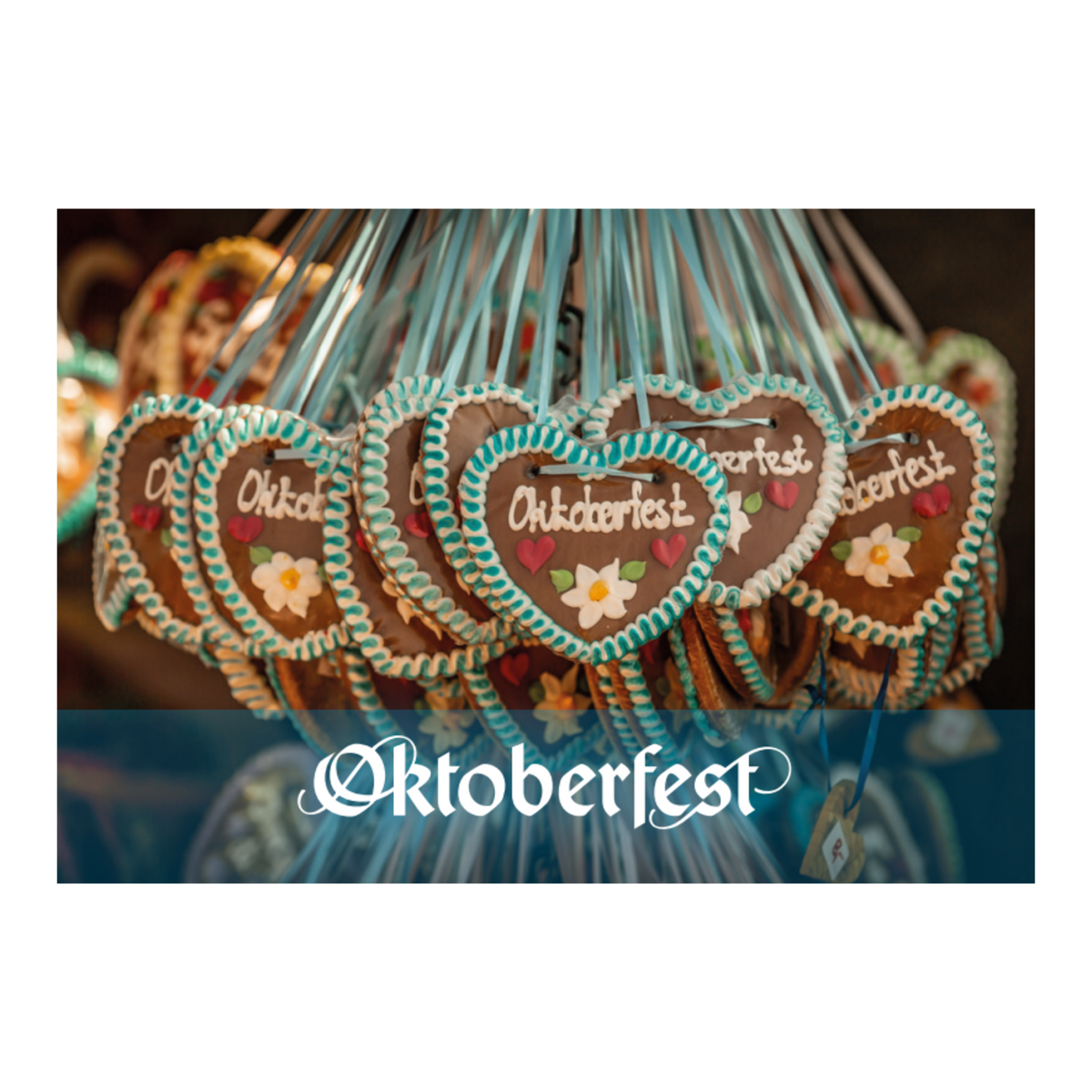 Oktoberfest™ Fotomagnet Lebkuchen
