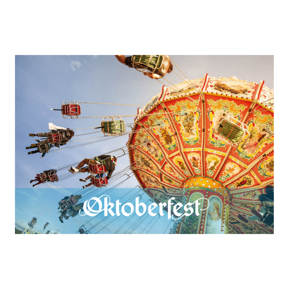 Oktoberfest™ Fotomagnet Karussel