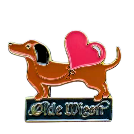 Oide Wiesn™ Pin Herzdackel