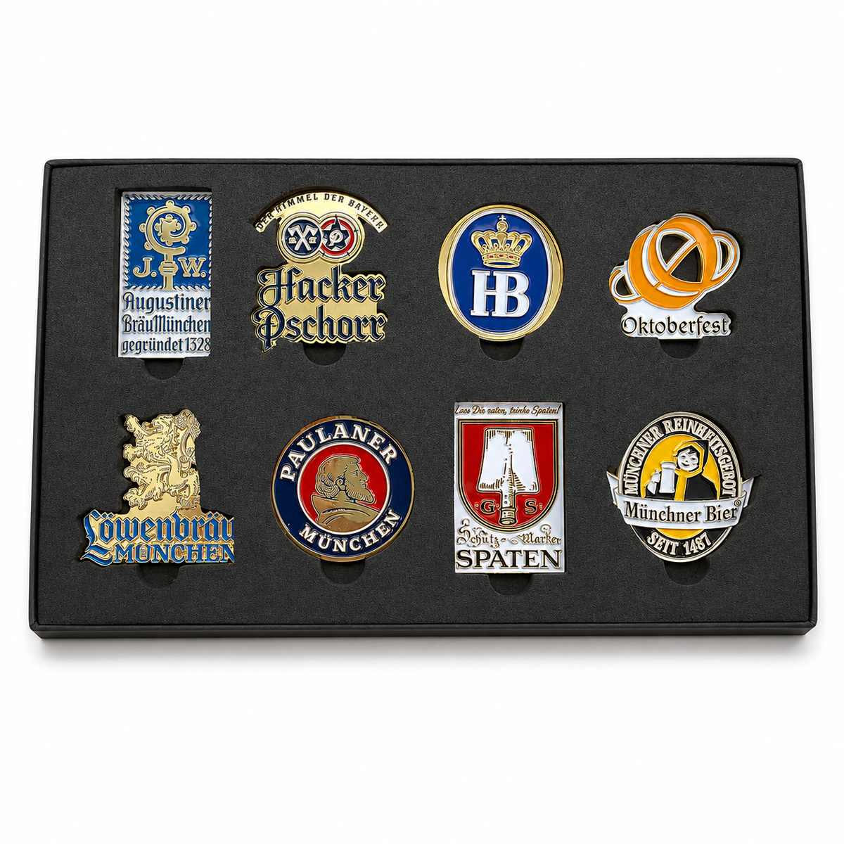Oktoberfest™ Magnet Geschenkbox Münchner Brauereien
