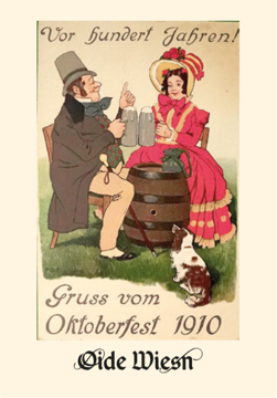 Oide Wiesn™ Magnet Trinkendes Paar