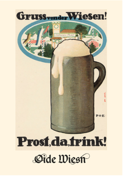 Oide Wiesn™ Magnet Prost