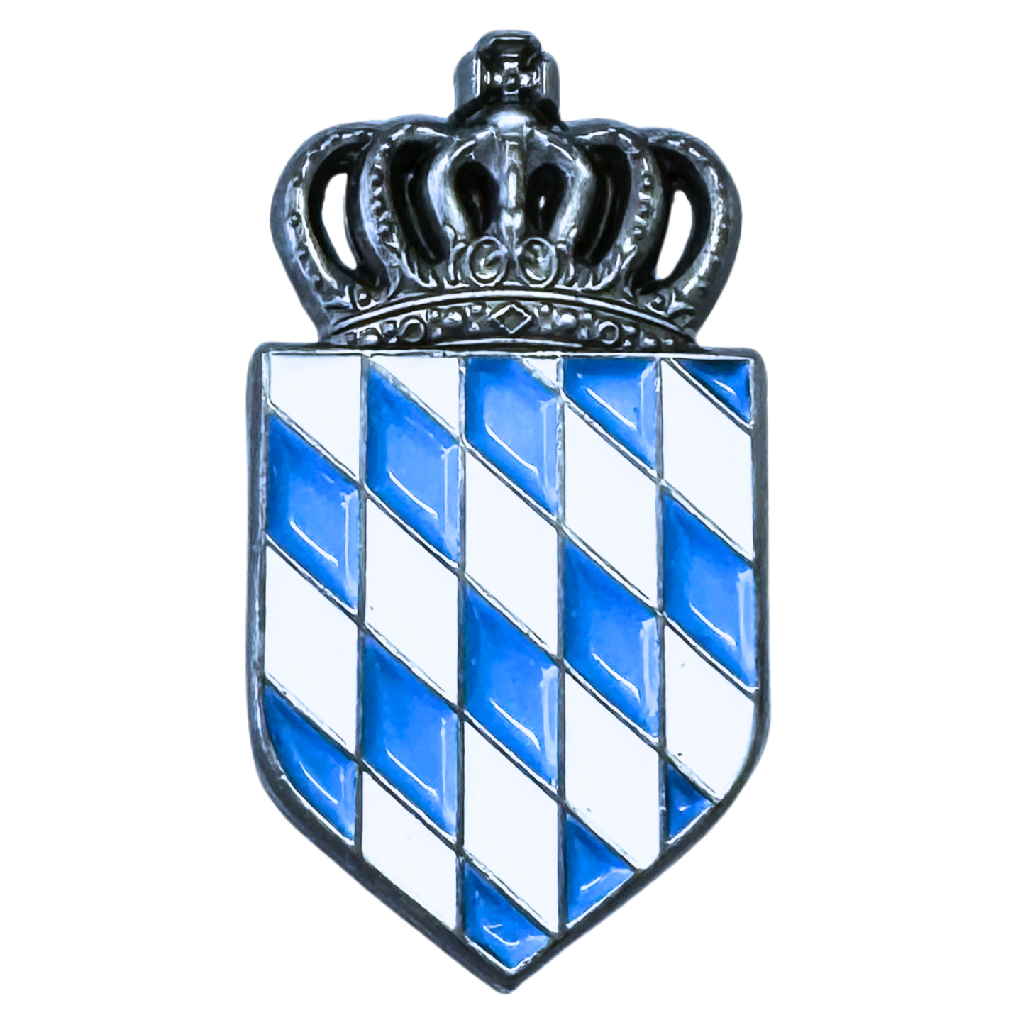 Pin Bayernwappen mit Krone