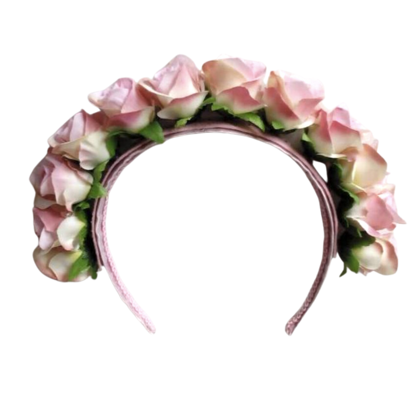 Blumenhaarreif Rosenrosa