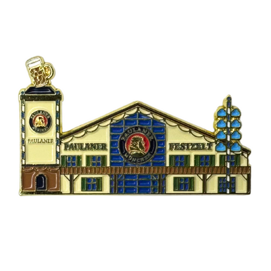 Pin Paulaner Festzelt Fassade