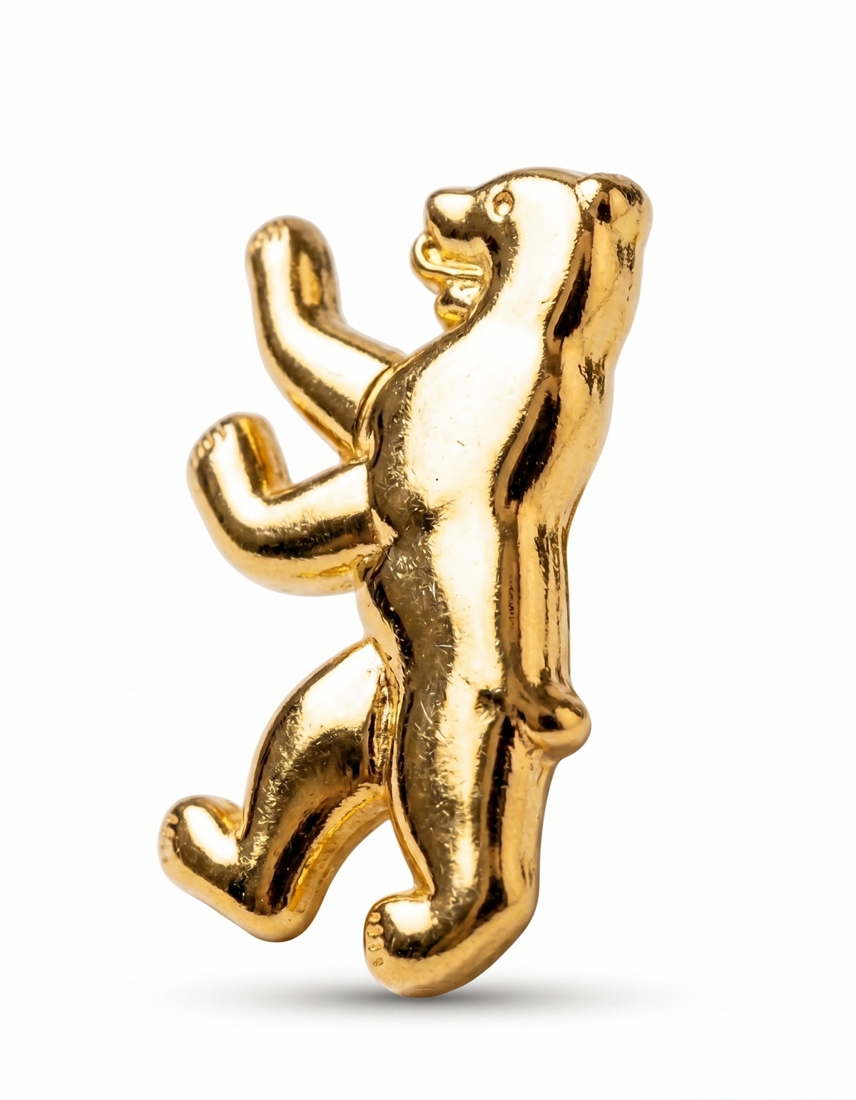 Anstecker Bär gold