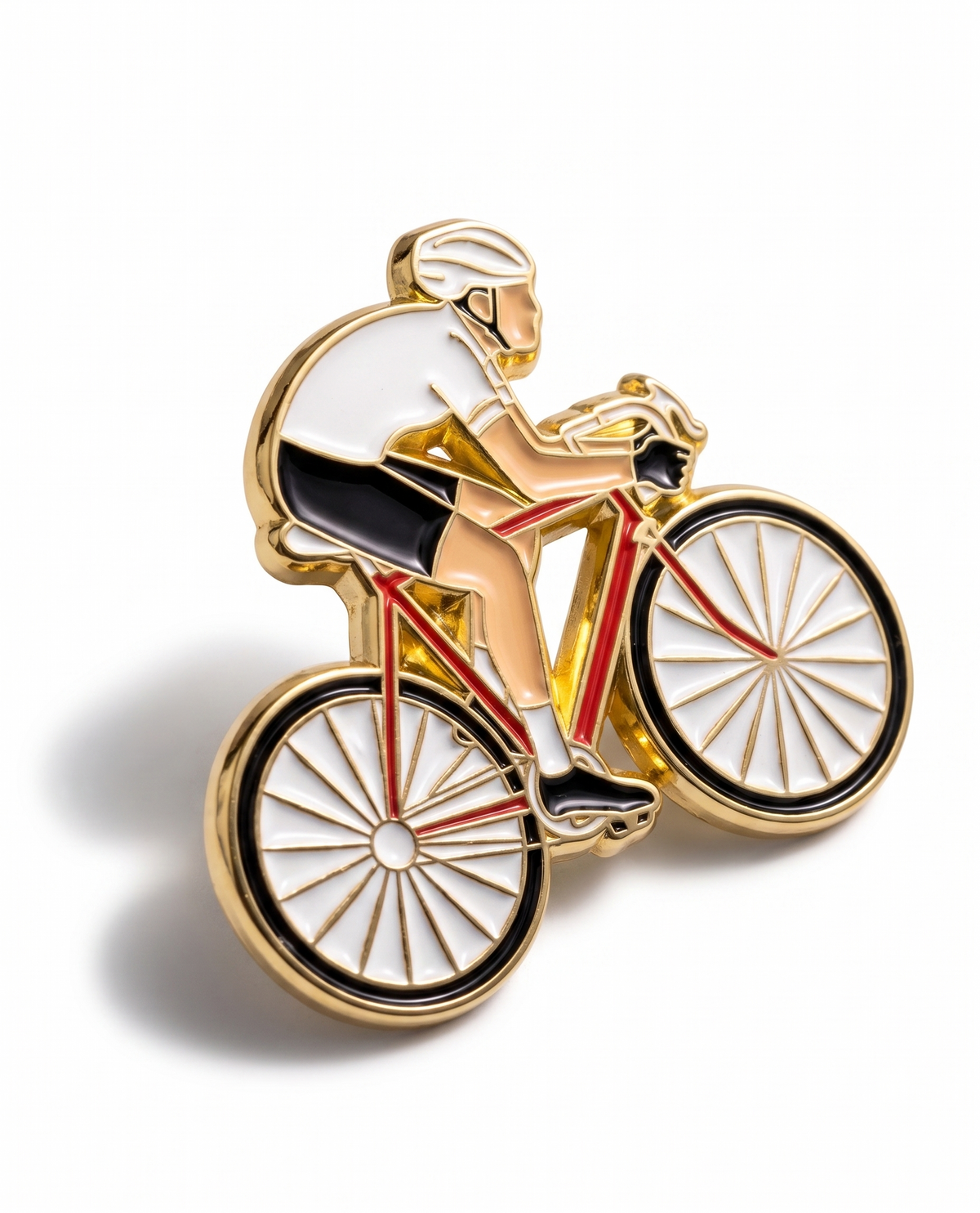 Anstecker Fahrrad bunt