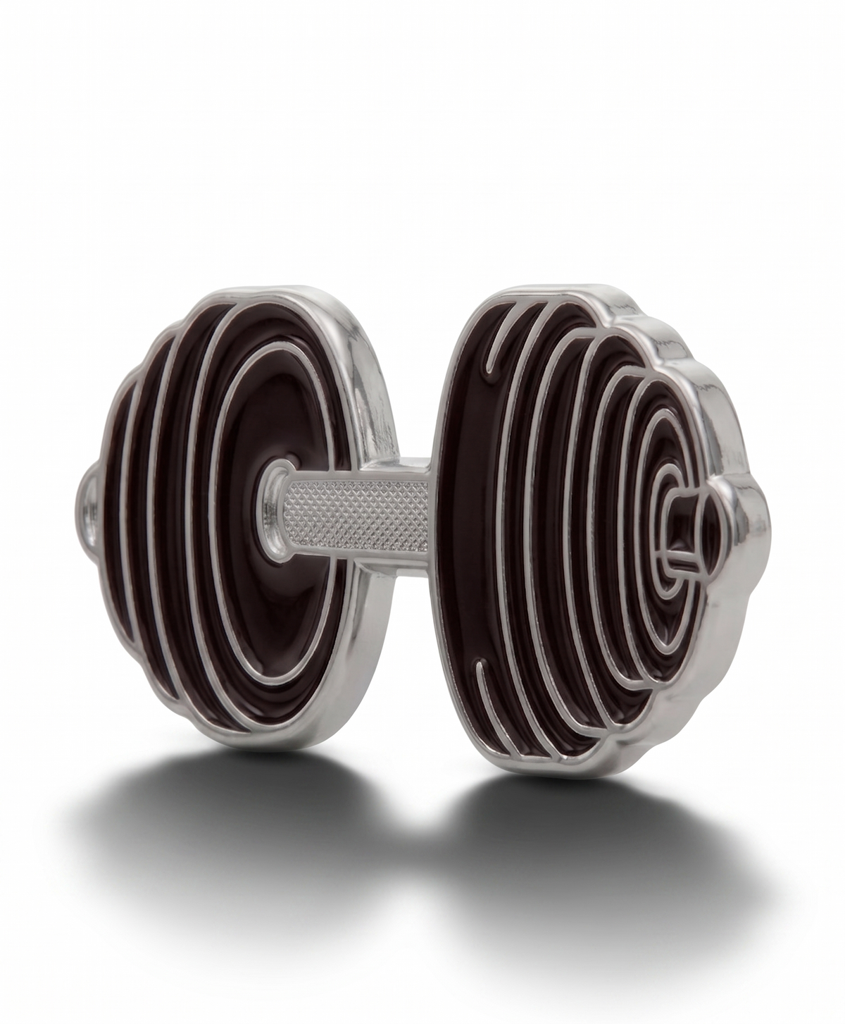 Anstecker Hantel