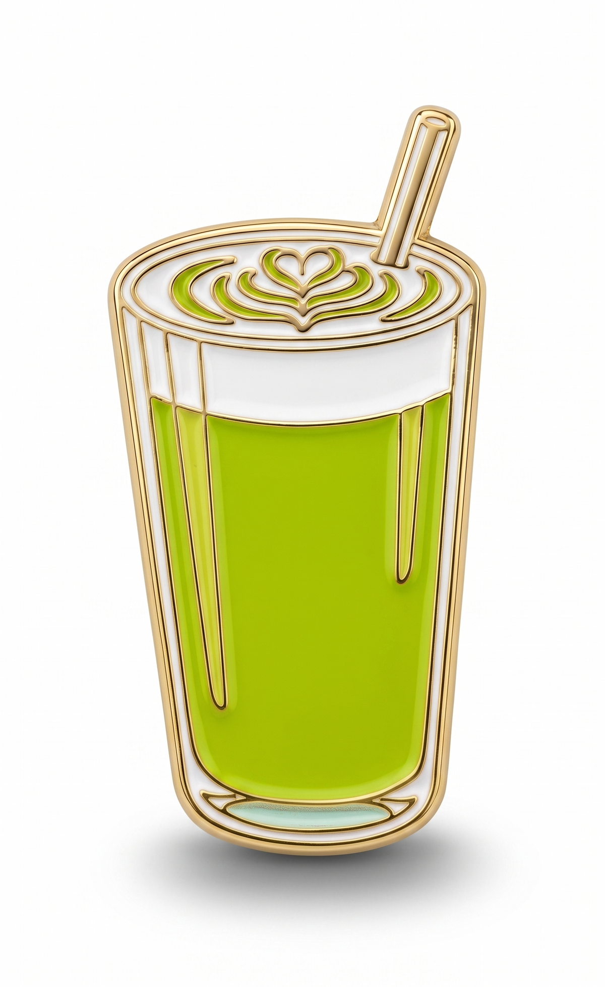 Anstecker Matcha