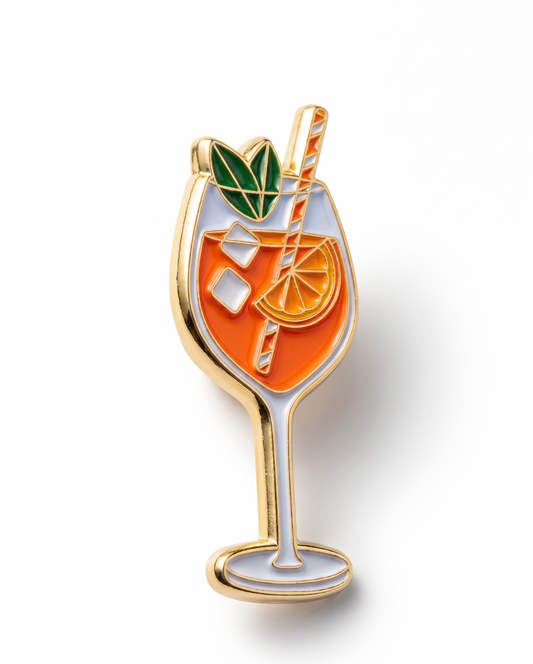 Anstecker Glas Spritz