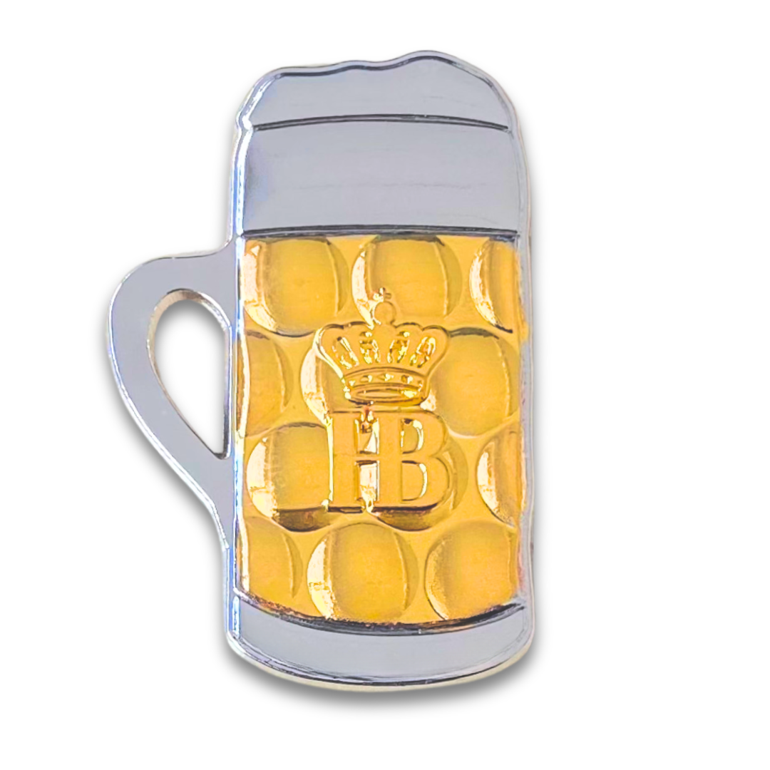Anstecker Hofbräuhaus Isarseidel