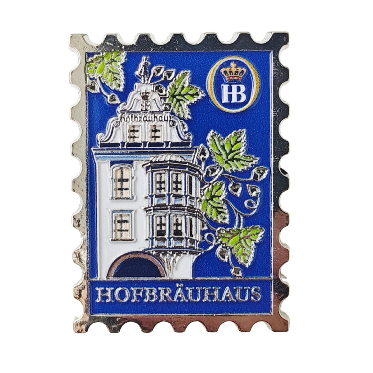Anstecker Hofbräuhaus "Briefmarke"