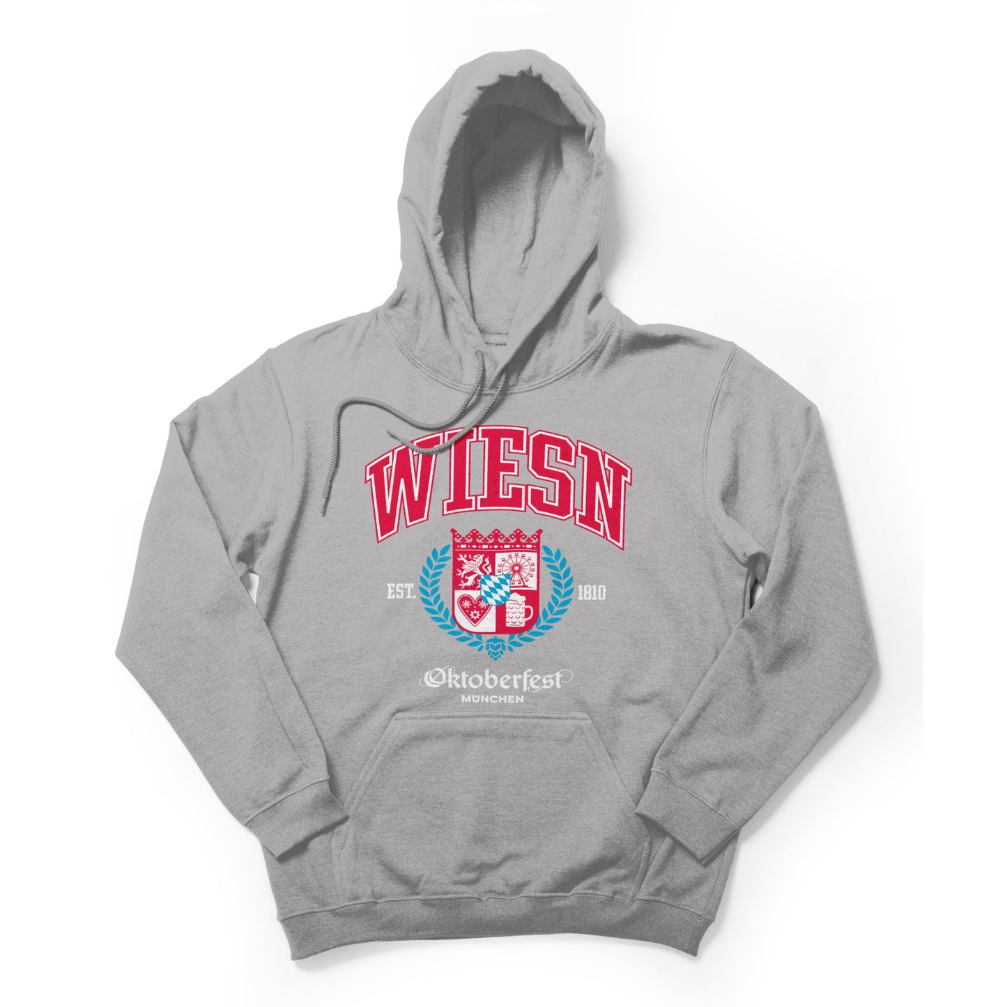 Wiesn™ College Hoodie Grau
