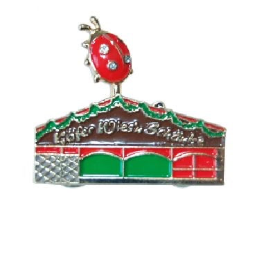 Pin Käfer Wiesnschänke mit Marienkäfer