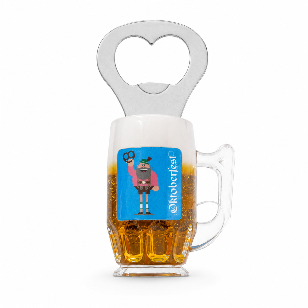 Oktoberfest™ Magnet Isarseidl Happy Bayern Sepp