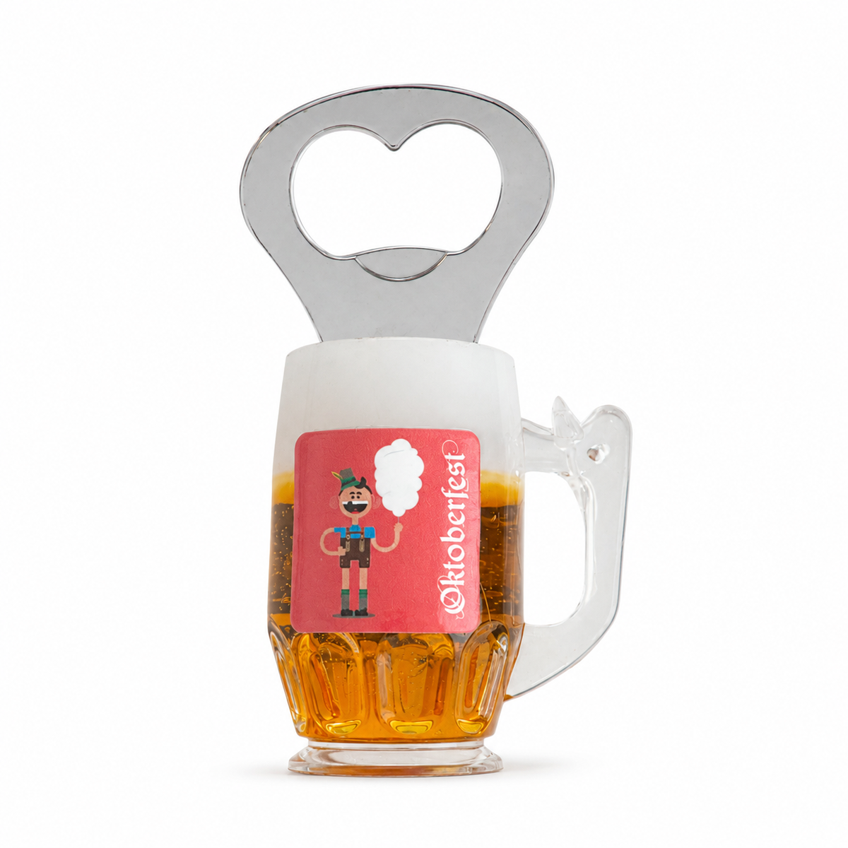 Oktoberfest™ Magnet Isarseidl Happy Bayern Wiggerl