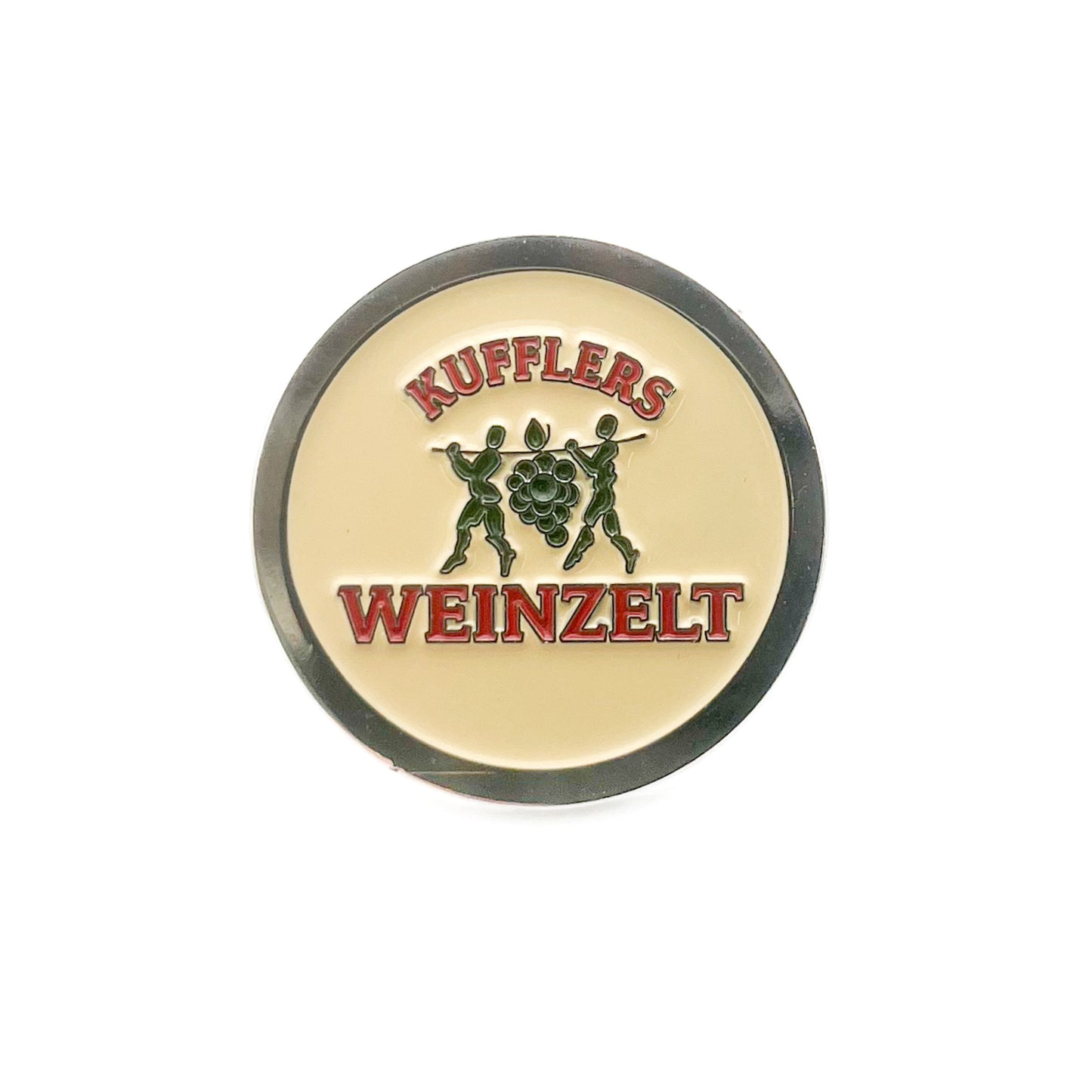 Kufflers Weinzelt Logo Pin Round