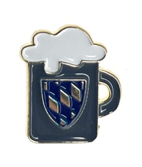 Pin beer mug with coat of arms