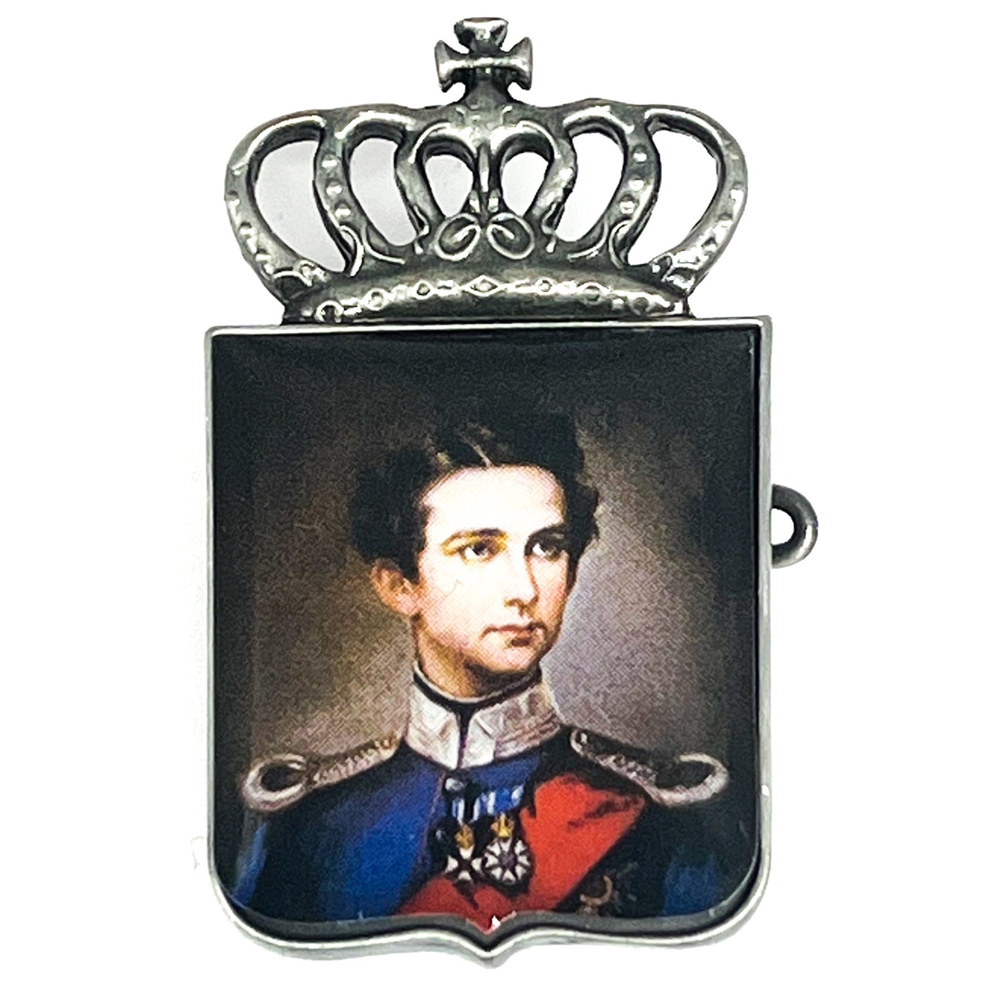 Pin King Ludwig II. Jung
