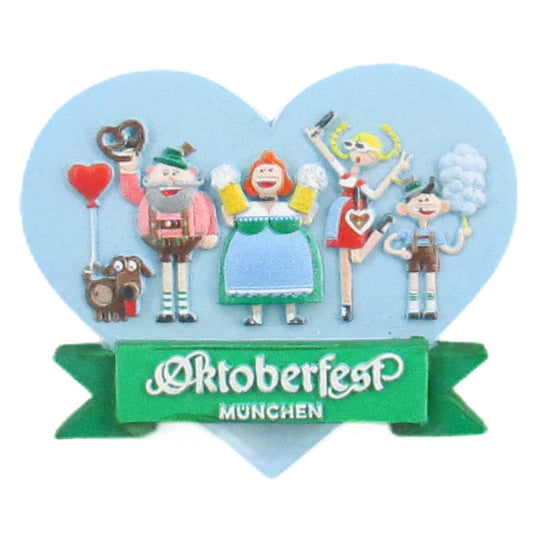 Oktoberfest Munich™ Happy Bavaria Polymagnet