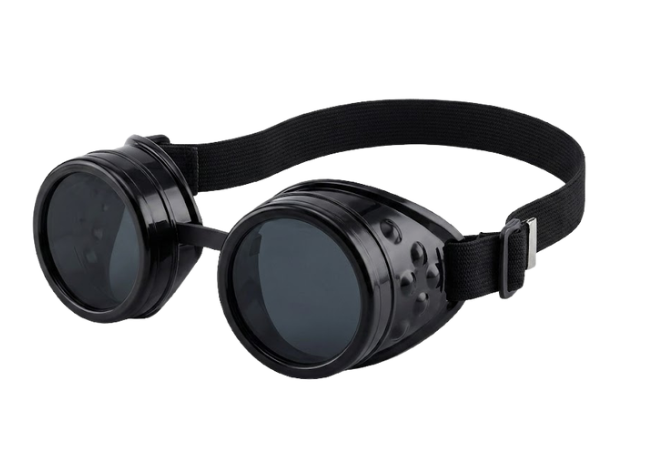 Fliegerbrille schwarz