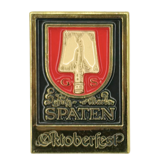 Oktoberfest™ Pin Spaten Logo Grün