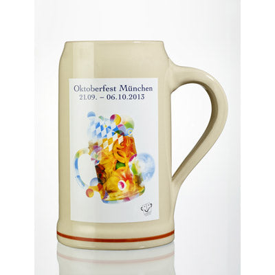 Official Oktoberfest Collector's Mug 1L 2013 without Lid