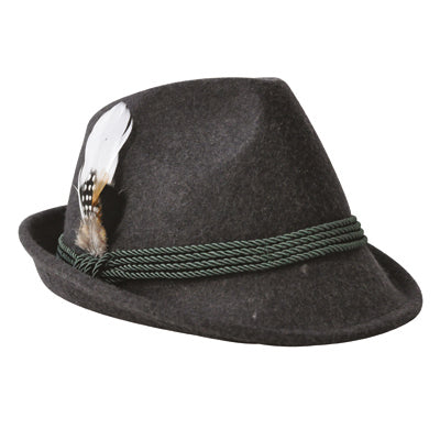 Tyrolean hat anthracite