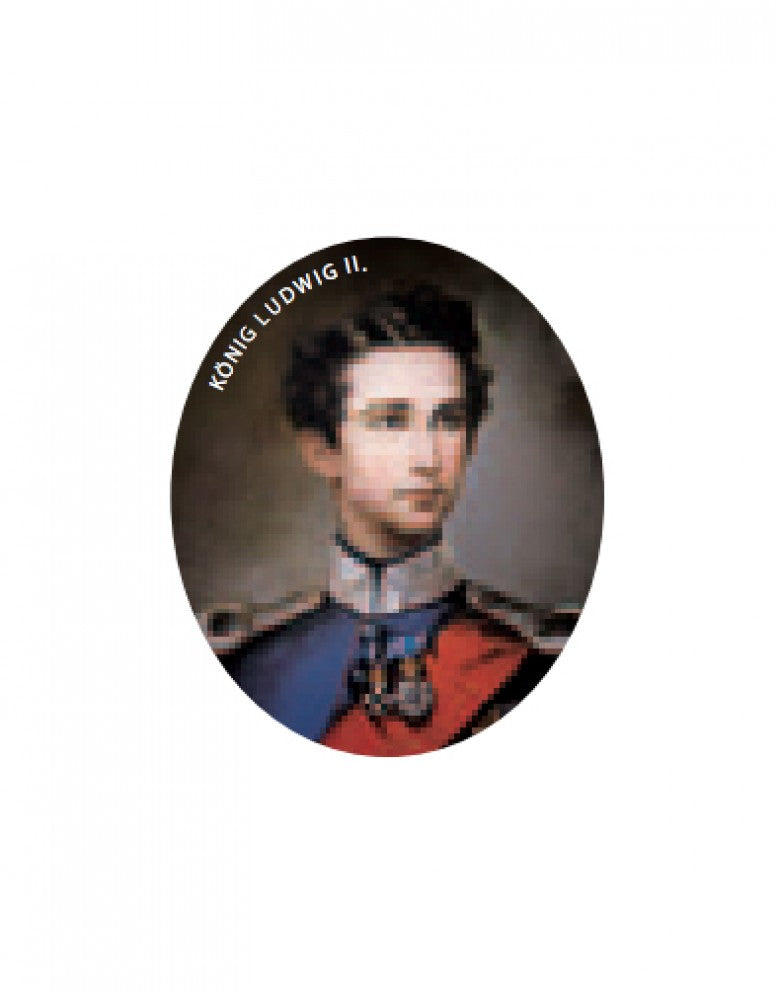 Acrylic Magnet King Ludwig II young