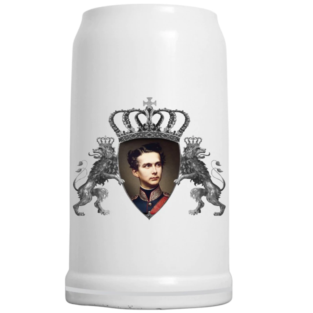 Beer Mug King Ludwig II. 1L