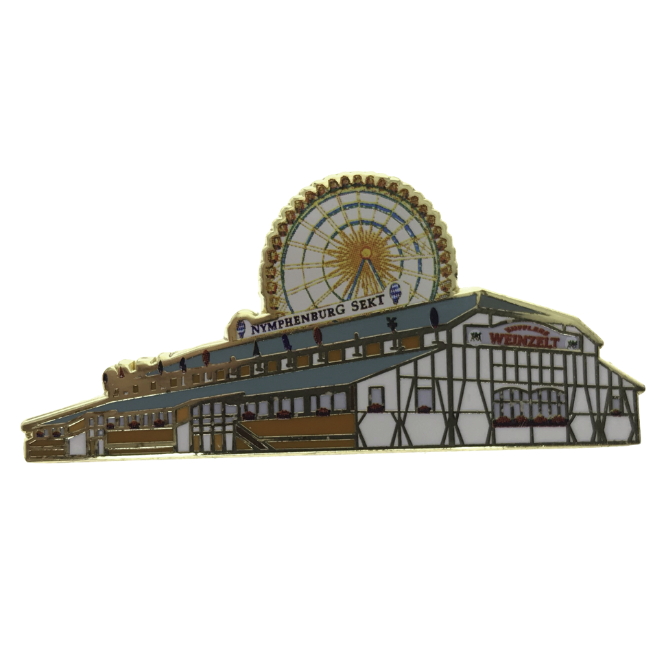 wine tent marquee facade pin