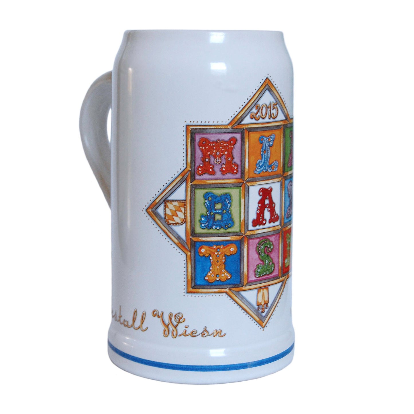 Marstall Oktoberfest Steinkrug 1L 2015