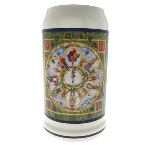 Marstall Oktoberfest Steinkrug 2019 mit Zinndeckel
