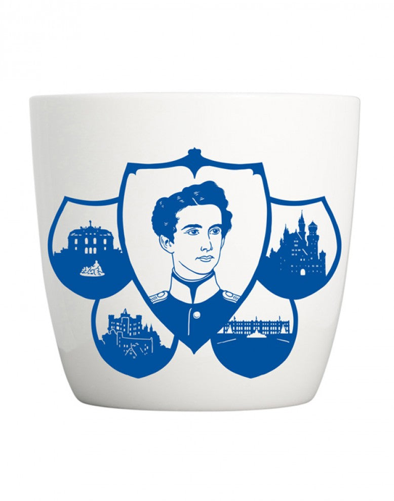 Cup King Ludwig II. Main motif