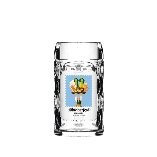 Oktoberfest™ Glaskrug Halbe 2025