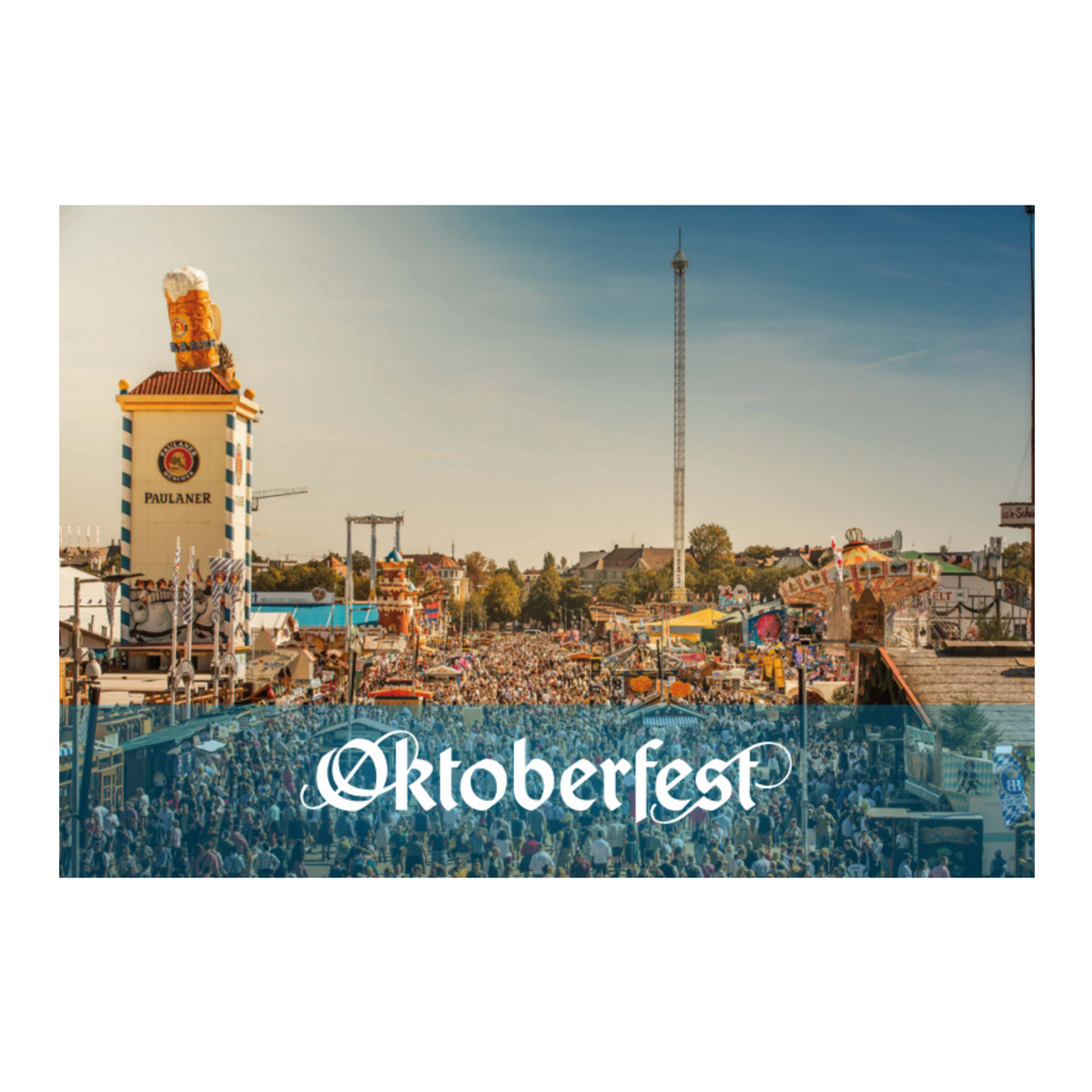 Oktoberfest™ Fotomagnet Festwiese