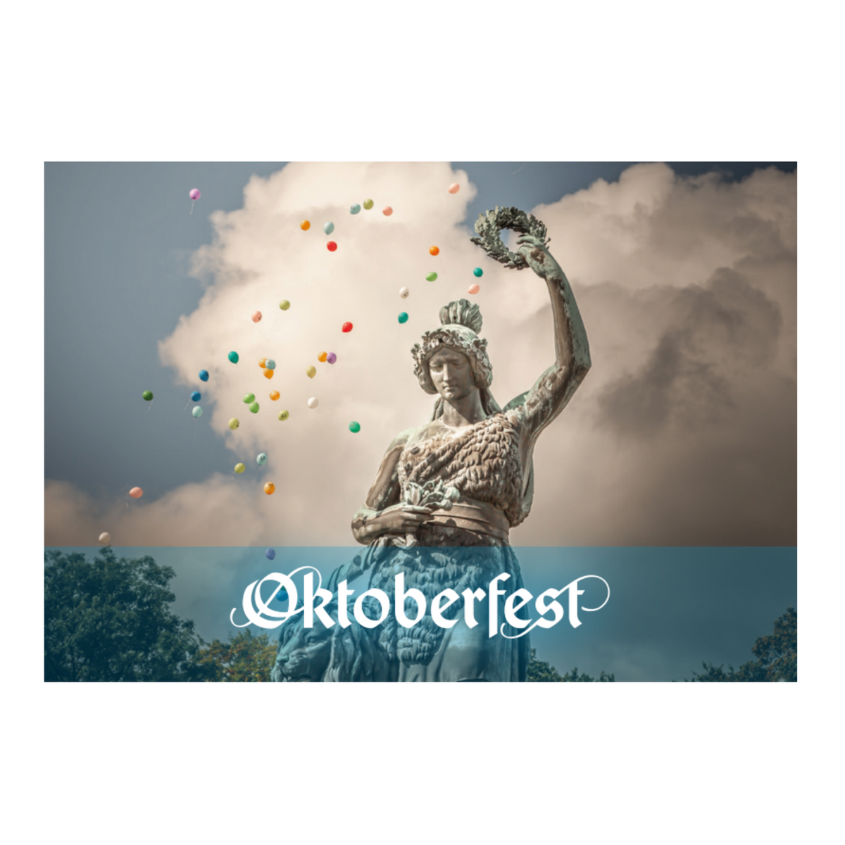 Oktoberfest™ Fotomagnet Bavaria
