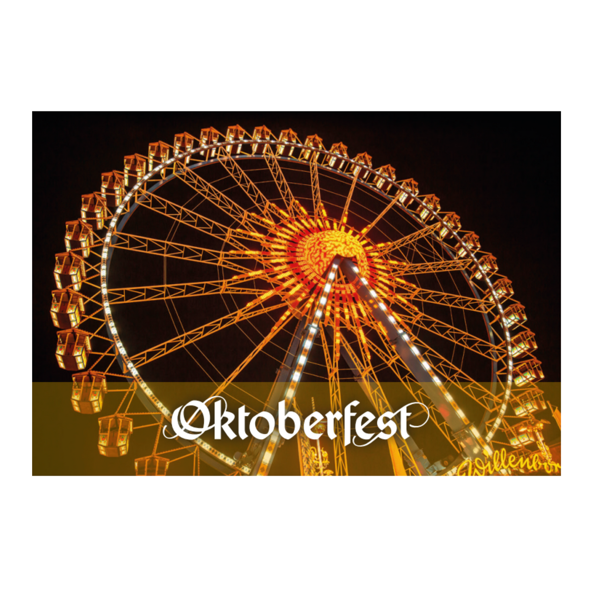Oktoberfest™ Fotomagnet Riesenrad