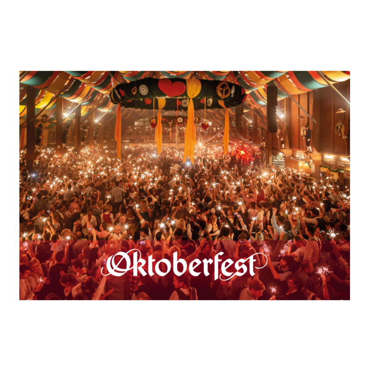 Oktoberfest™ Fotomagnet Bierzelt