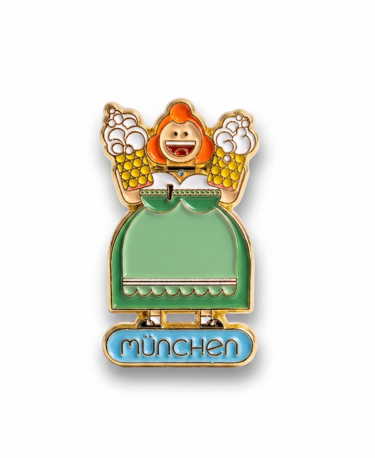 Anstecker Funnynauts München Vroni
