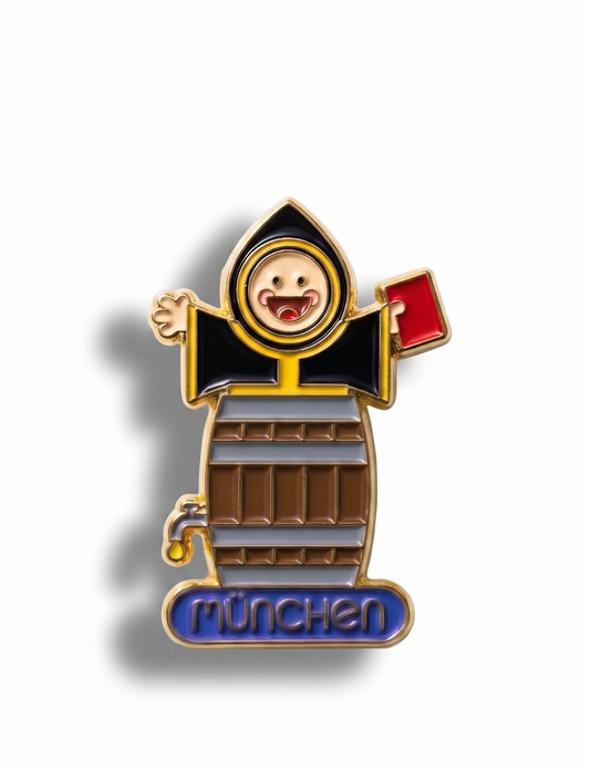 Anstecker Funnynauts Münchner Kindl