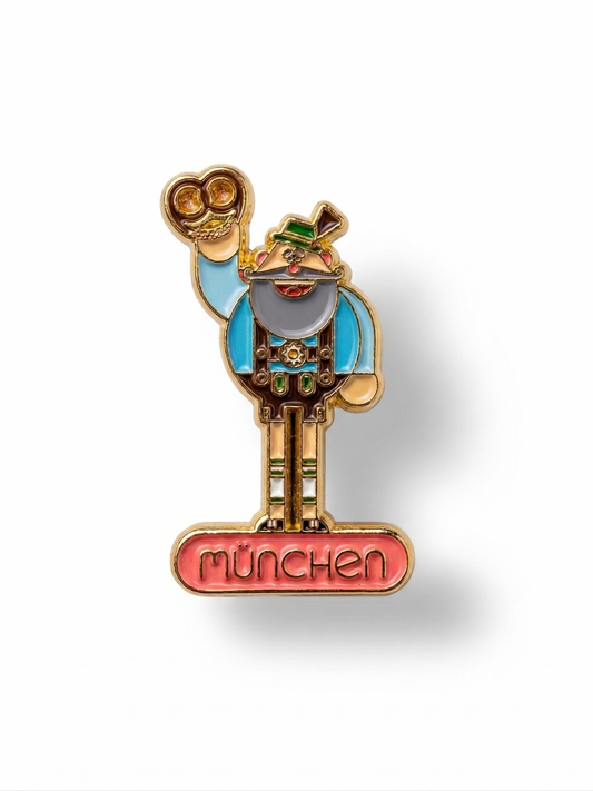 Anstecker Funnynauts München Sepp