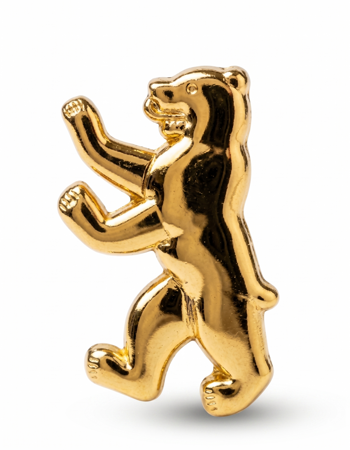 Anstecker Bär gold