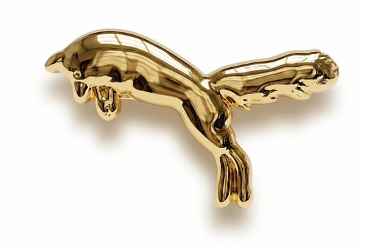 Anstecker Fuchs gold